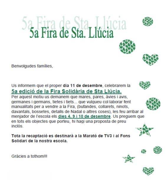 FIRA SANTA LLÚCIA