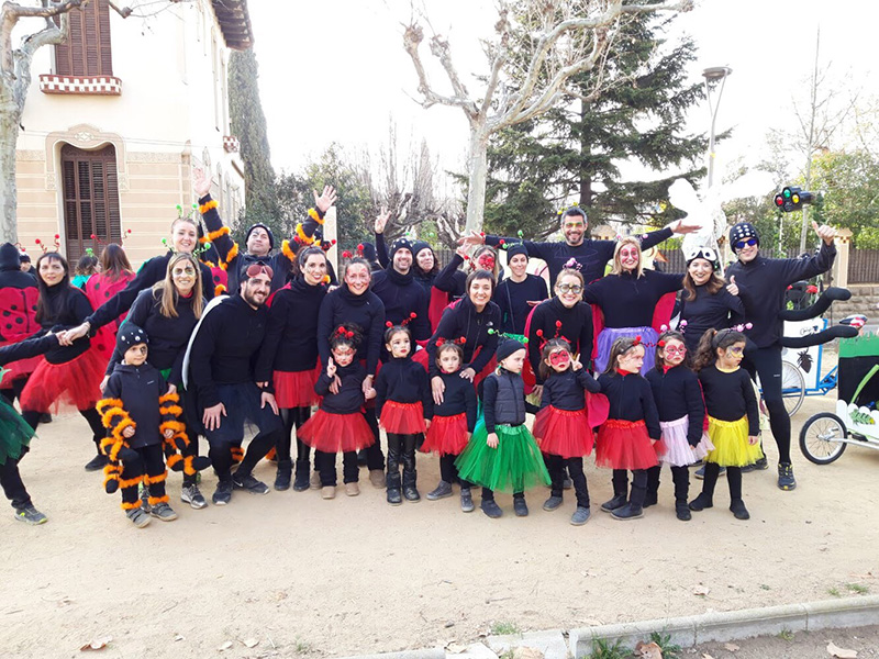 L’AMPA de l’Escola participa per primer cop a la Rua del Carnaval de la Garriga