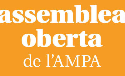 Assemblea de l’AMPA – Desembre 2019