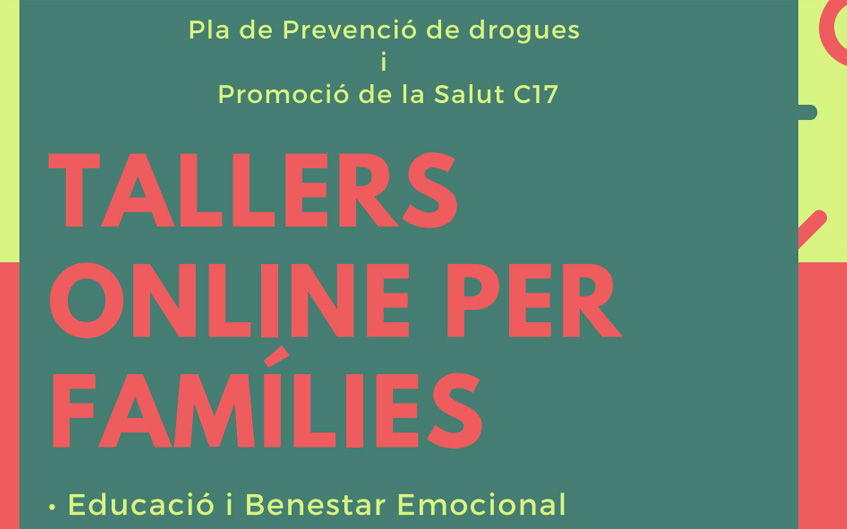 Formació online per a famílies.