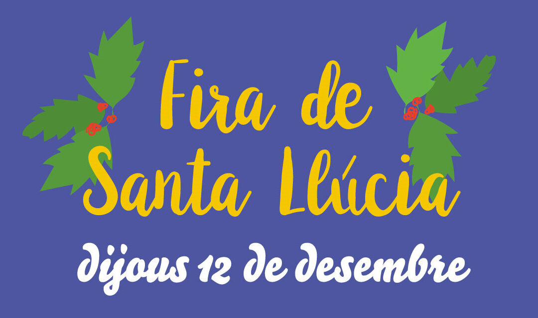 Fira Santa Llúcia – fan falta voluntaris